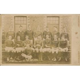 SCOTLAND RUGBY TEAM 1898 PHOTOGRAPH