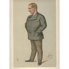 CAPTAIN MATTHEW WEBB ("SWAM THE CHANNEL") 1875 VANITY FAIR PRINT