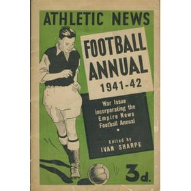ATHLETIC NEWS FOOTBALL ANNUAL 1941-42
