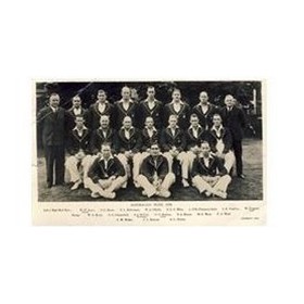 AUSTRALIA 1938 CRICKET POSTCARD