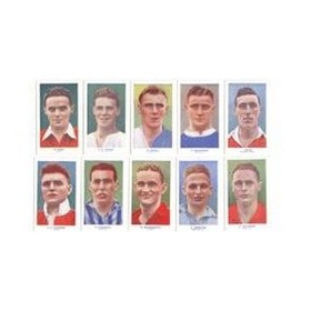 FAMOUS FOOTBALLERS 1939 (R & J HILL) CIGARETTE CARDS