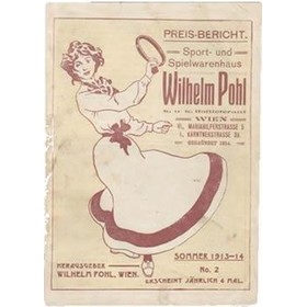 AUSTRIAN SPORTS CATALOGUE 1913-14