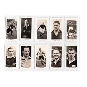 ENGLISH & SCOTTISH FOOTBALL STARS 1935 (SINCLAIR) CIGARETTE CARDS