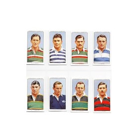 RUGBY INTERNATIONALS 1935 - CHURCHMAN CIGARETTE CARDS