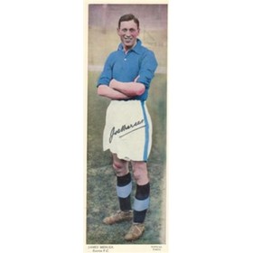 JOE MERCER (EVERTON & ENGLAND) SIGNED TOPICAL TIMES CARD