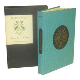 THE LIBRARY OF GOLF 1743-1966: A BIBLIOGRAPHY OF GOLF BOOKS...
