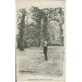 FRENCH POLE VAULTER - ATHLETICS POSTCARD