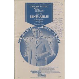 INDIA V ENGLAND 1973 (5TH TEST) CRICKET SCORECARD