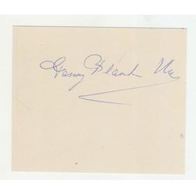FANNY BLANKERS-KOEN AUTOGRAPH