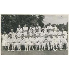 FARNHAM XV V SURREY XI 1953 - ALEC BEDSER