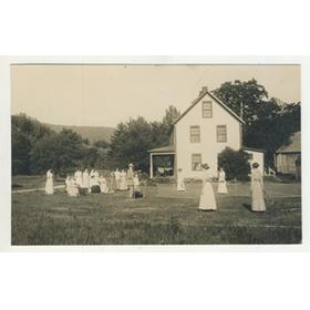 TENNIS IN VERMONT POSTCARD