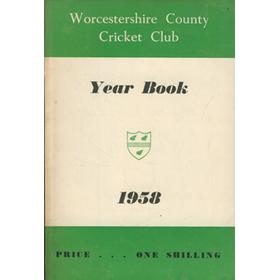 WORCESTERSHIRE COUNTY CRICKET CLUB YEAR BOOK 1958