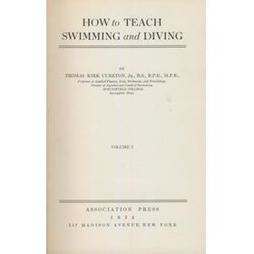 HOW TO TEACH SWIMMING AND DIVING