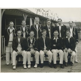 ENGLAND XI AND COMMONWEALTH XI 1952 (KINGSTON CRICKET FESTIVAL) CRICKET PHOTOGRAPHS