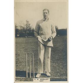 FRANK WOOLLEY (KENT) LARGE "PINNACE" CARD