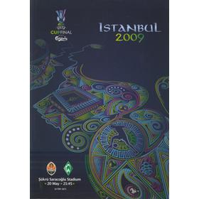 SHAKHTAR DONETSK V WERDER BREMEN 2009 UEFA CUP FINAL FOOTBALL PROGRAMME