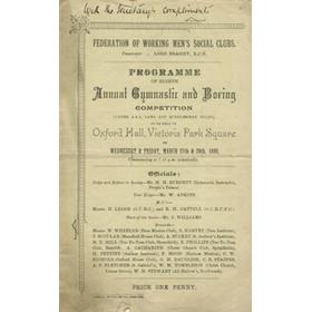 FEDERATION OF WORKING MEN