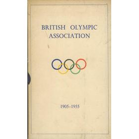 THE BRITISH OLYMPIC ASSOCIATION ANNUAL DINNER 1955 - GUEST LIST ETC