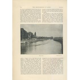 ROWING - THE ENCYCLOPAEDIA OF SPORT 1897