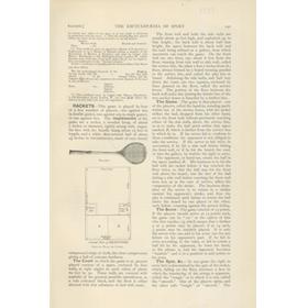 RACKETS - THE ENCYCLOPAEDIA OF SPORT