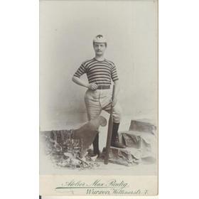 GERMAN ROWER - WURZEN (SAXONY) - CARTE DE VISITE