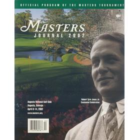 THE MASTERS 2002 (AUGUSTA) OFFICIAL GOLF PROGRAM