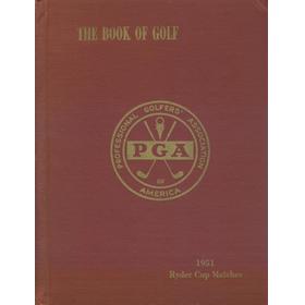 RYDER CUP 1951 (PINEHURST) OFFICIAL GOLF PROGRAM