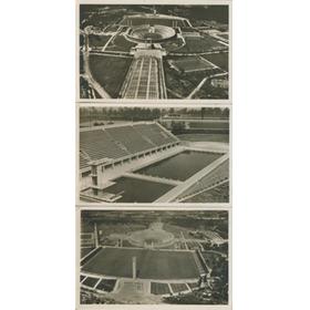 BERLIN OLYMPICS STADIUM AND SWIMMING POOL 1936 POSTCARDS 