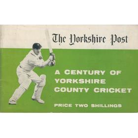 A CENTURY OF YORKSHIRE COUNTY CRICKET
