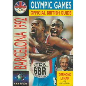 BARCELONA 1992 OLYMPIC GAMES - OFFICIAL BRITISH GUIDE