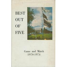 BEST OUT OF FIVE: CRICKET WITH A CHUCKLE