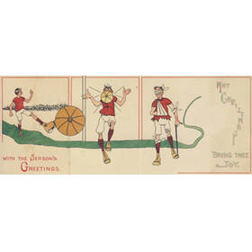 FOOTBALL CHRISTMAS CARD