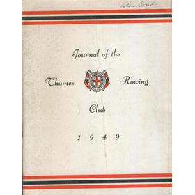 JOURNAL OF THE THAMES ROWING CLUB 1949