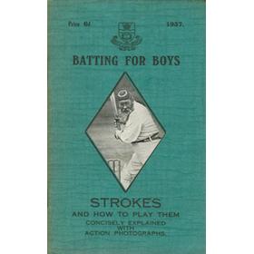BATTING FOR BOYS - STROKES AND HOW TO PLAY THEM