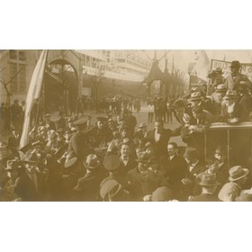 ARTURO RODRIGUEZ JURADO AND VICTOR AVENDANO (ARGENTINA) 1928 OLYMPIC BOXING GOLD MEDALLISTS PHOTOGRAPH