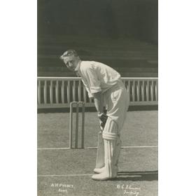 ARTHUR PHEBEY (KENT) CRICKET PHOTOGRAPH