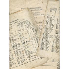 CIVIL SERVICE CYCLING ASSOCIATION TIME TRIAL OFFICIAL RESULTS 1925 TO 1928