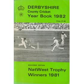 DERBYSHIRE COUNTY CRICKET YEAR BOOK 1982