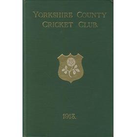 YORKSHIRE COUNTY CRICKET CLUB 1913 [ANNUAL]