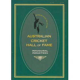 AUSTRALIAN CRICKET HALL OF FAME - INAUGURAL INDUCTEES