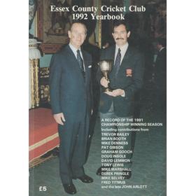 ESSEX COUNTY CRICKET CLUB ANNUAL 1992