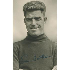 SAM BARTRAM (CHARLTON ATHLETIC) FOOTBALL PHOTOGRAPH