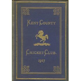 KENT COUNTY CRICKET CLUB 1907 [BLUE BOOK]