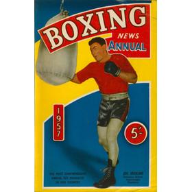 BOXING NEWS ANNUAL AND RECORD BOOK 1957