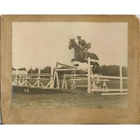 ALDERSHOT INTERNATIONAL CUP 1921 SHOWJUMPING PHOTOGRAPH