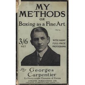 MY METHODS - OR BOXING AS A FINE ART