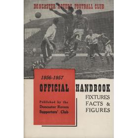 DONCASTER ROVERS OFFICIAL HANDBOOK 1956-57