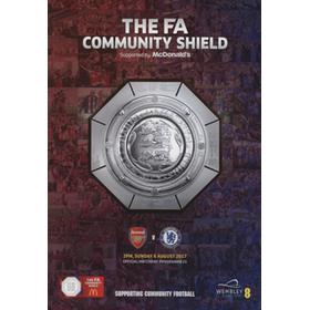 ARSENAL V CHELSEA 2017 (COMMUNITY SHIELD) FOOTBALL PROGRAMME