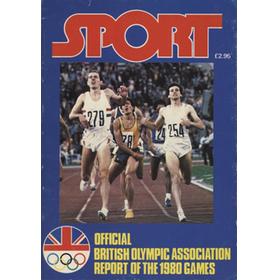 OFFICIAL BRITISH OLYMPIC ASSOCIATION REPORT 1980