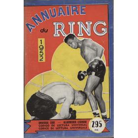 ANNUAIRE DU RING 1952